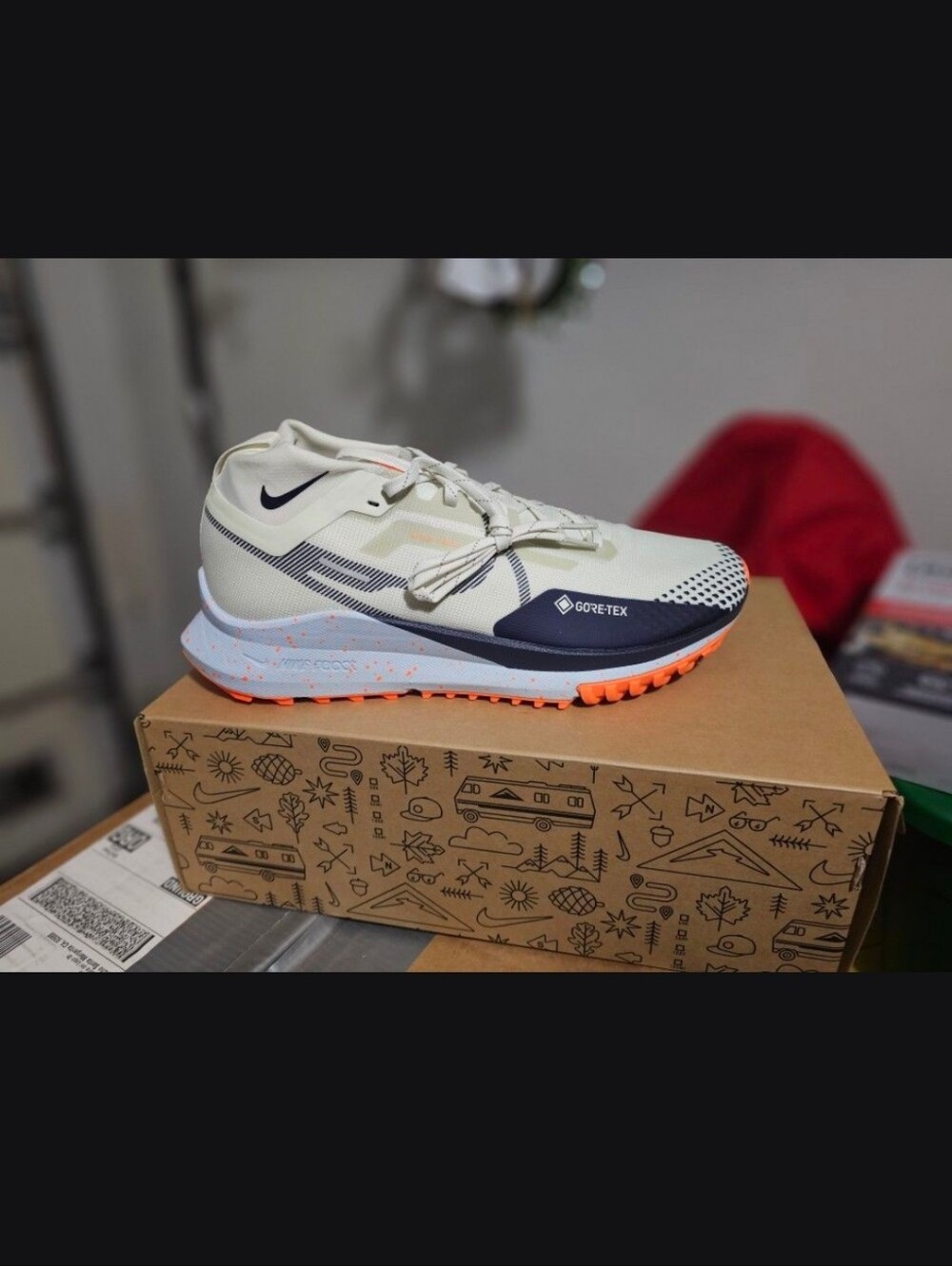 Nike React Pegasus Trail 4 GTX - Sea Glass/Purple Ink - Picture 4 of 4